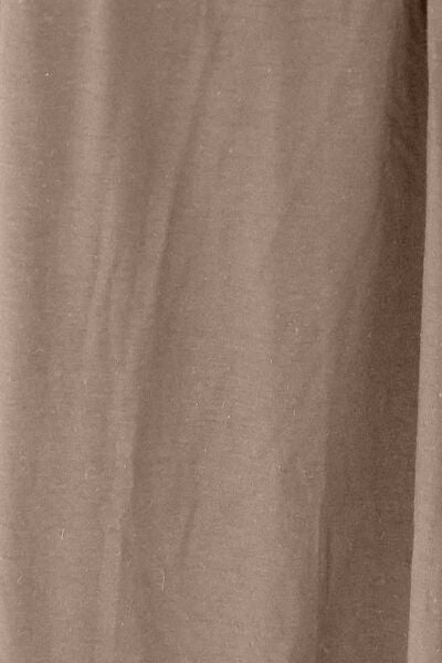 Long open front full size cardigan with pockets - Cardigan - Mocha - Bella Bourget