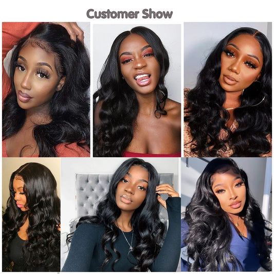 Body Wave Brazilian Hair Weave Extensions Bundles 1/3/4 Bundle