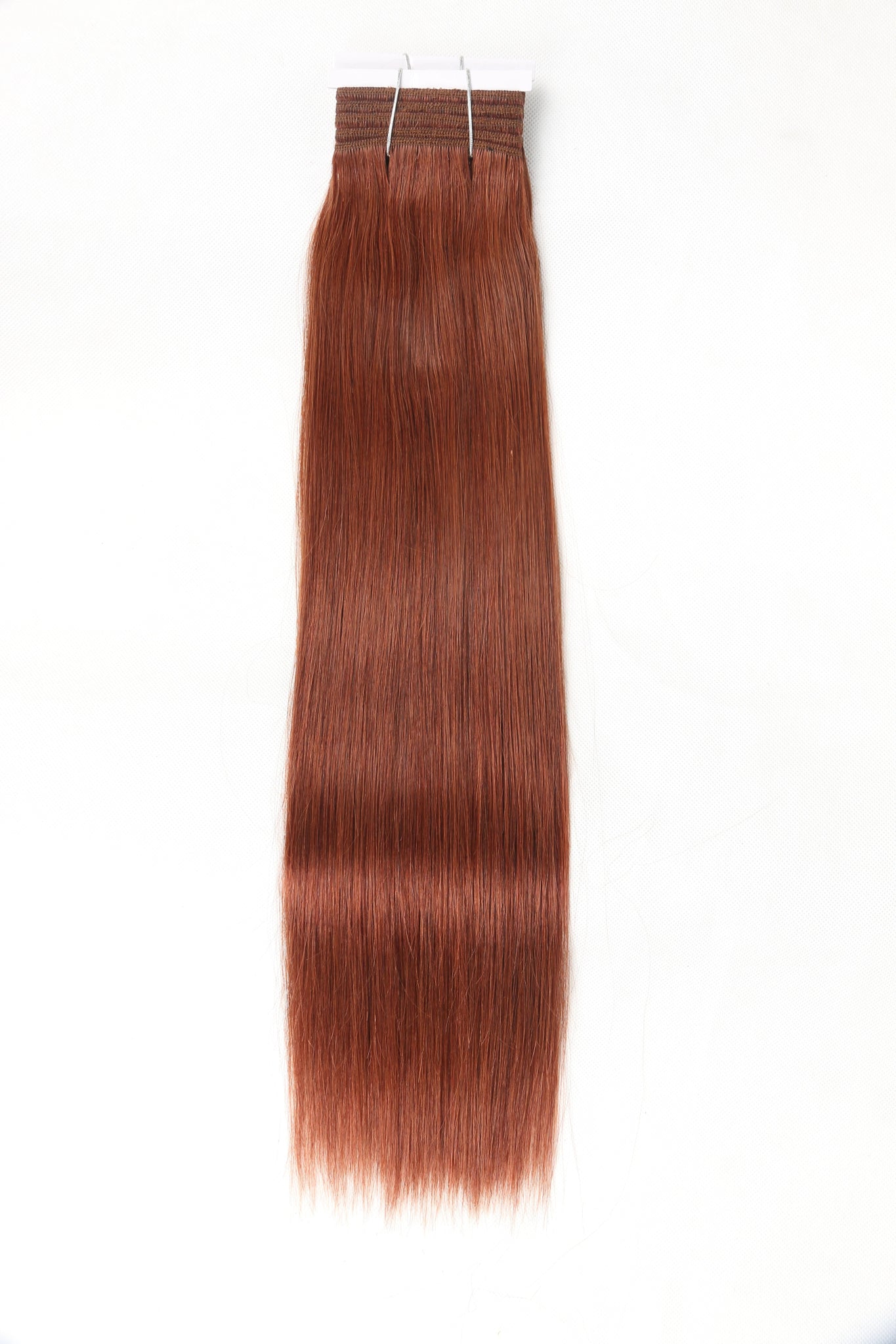 Brazilian Straight Hair Bundles Bone Straight Human Hair Extension Ombre Human Hair Bundles Burgundy 99J Brown - 27 - Bella Bourget