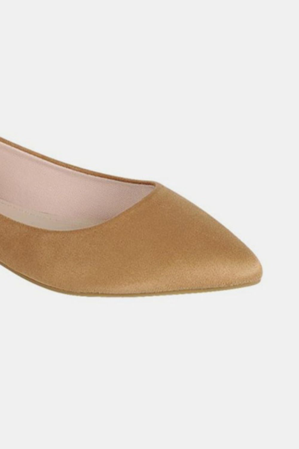 Forever Link Pointy Toe Slip On Flat Loafers - Loafers - Tan - Bella Bourget