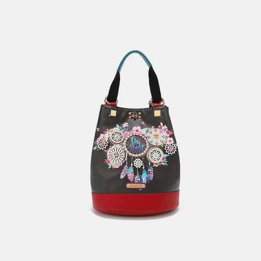 Nicole Lee USA Multifunctional Bucket Bag Backpack - bag - Dream of all colors - Bella Bourget