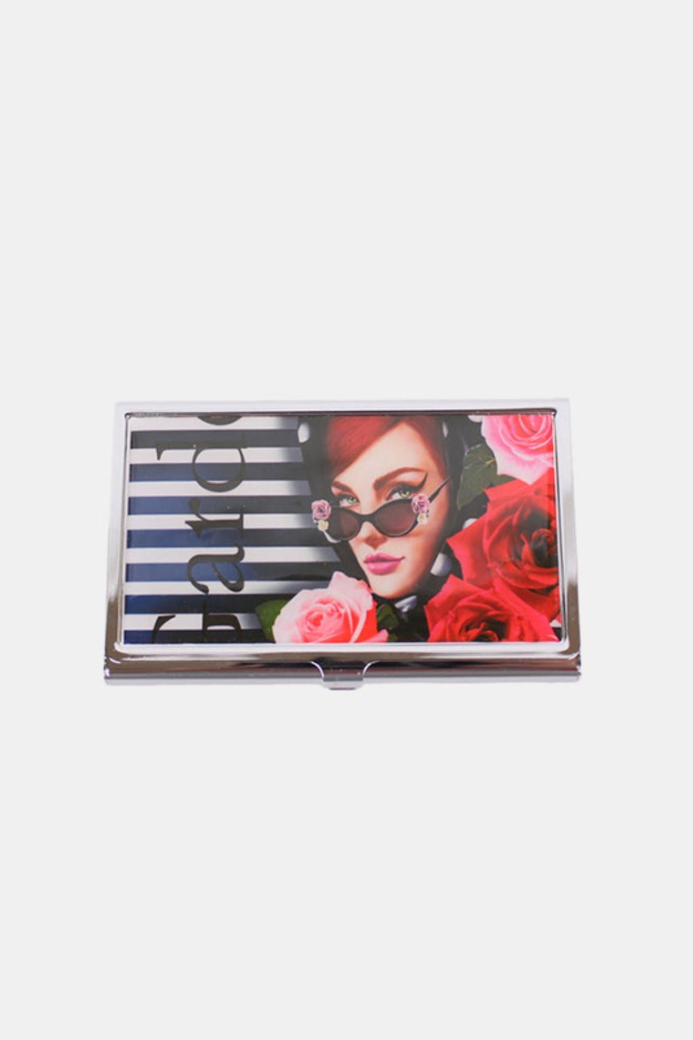 Nicole Lee USA Printed Business Card Case - card case - Lady In Red - Bella Bourget