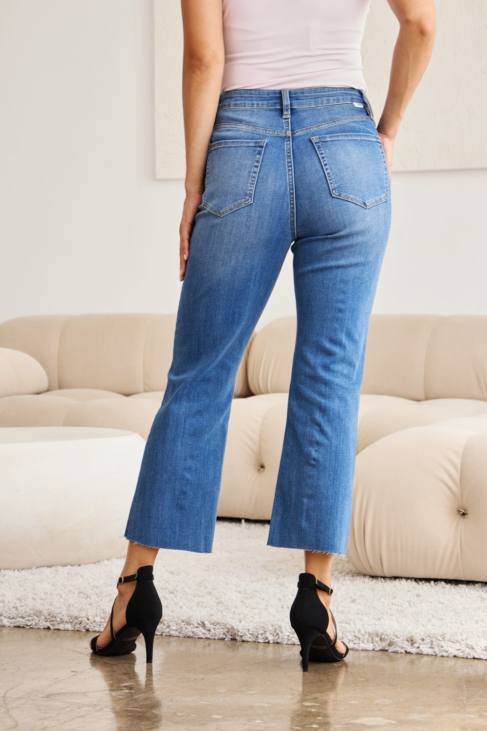 RFM Mini Mia Full Size Tummy Control High Waist Jeans - Full Size Jeans - Medium Potassium - Bella Bourget