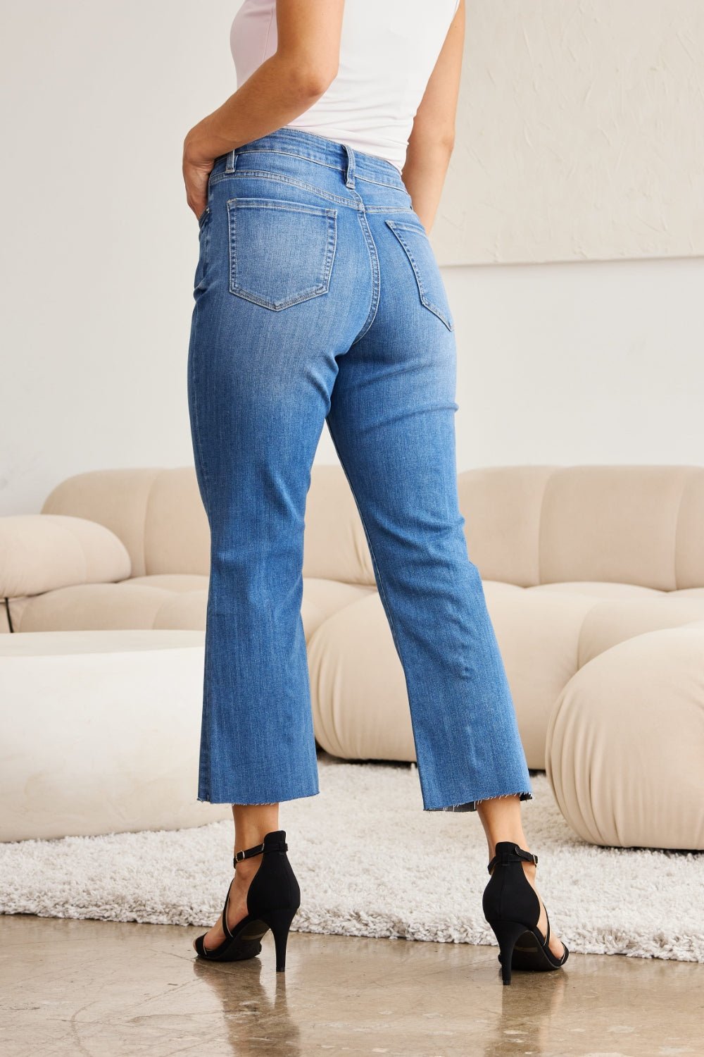 RFM Mini Mia Full Size Tummy Control High Waist Jeans - Full Size Jeans - Medium Potassium - Bella Bourget