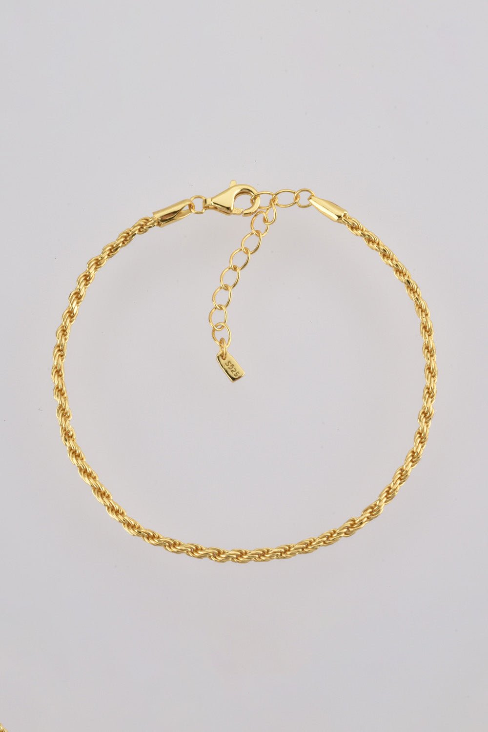 Twisted Chain Bracelet - Bracelets - Gold - Bella Bourget