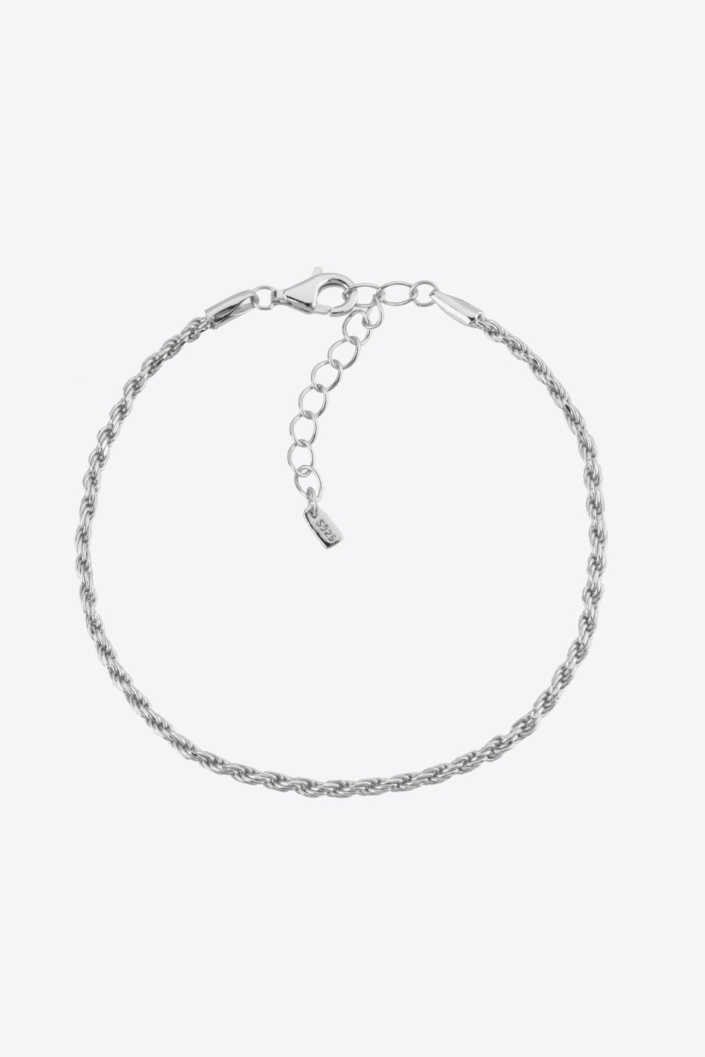 Twisted Chain Bracelet - Bracelets - Silver - Bella Bourget