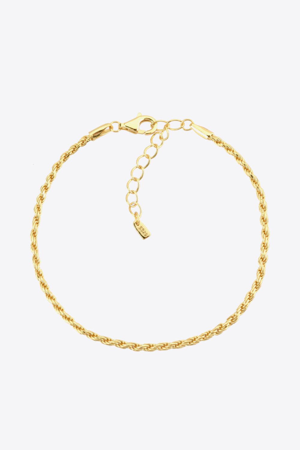 Twisted Chain Bracelet - Bracelets - Gold - Bella Bourget