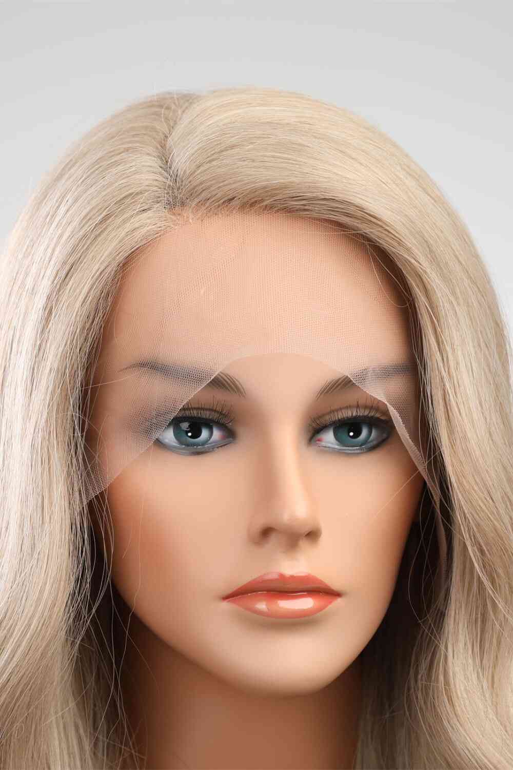 13*2" Lace Front Wigs Synthetic Long Wave 25" 150% Density - synthetic hair - Blonde - Bella Bourget