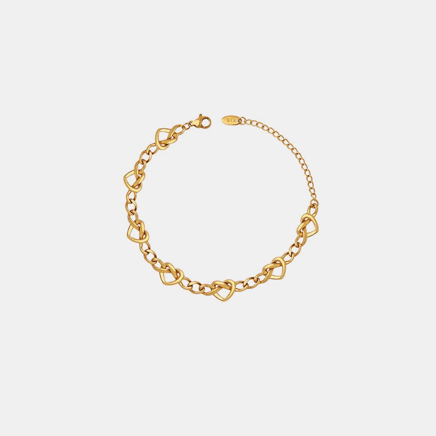 18K Gold - Plated Chain Link Bracelet - Bracelets - Style A - Bella Bourget