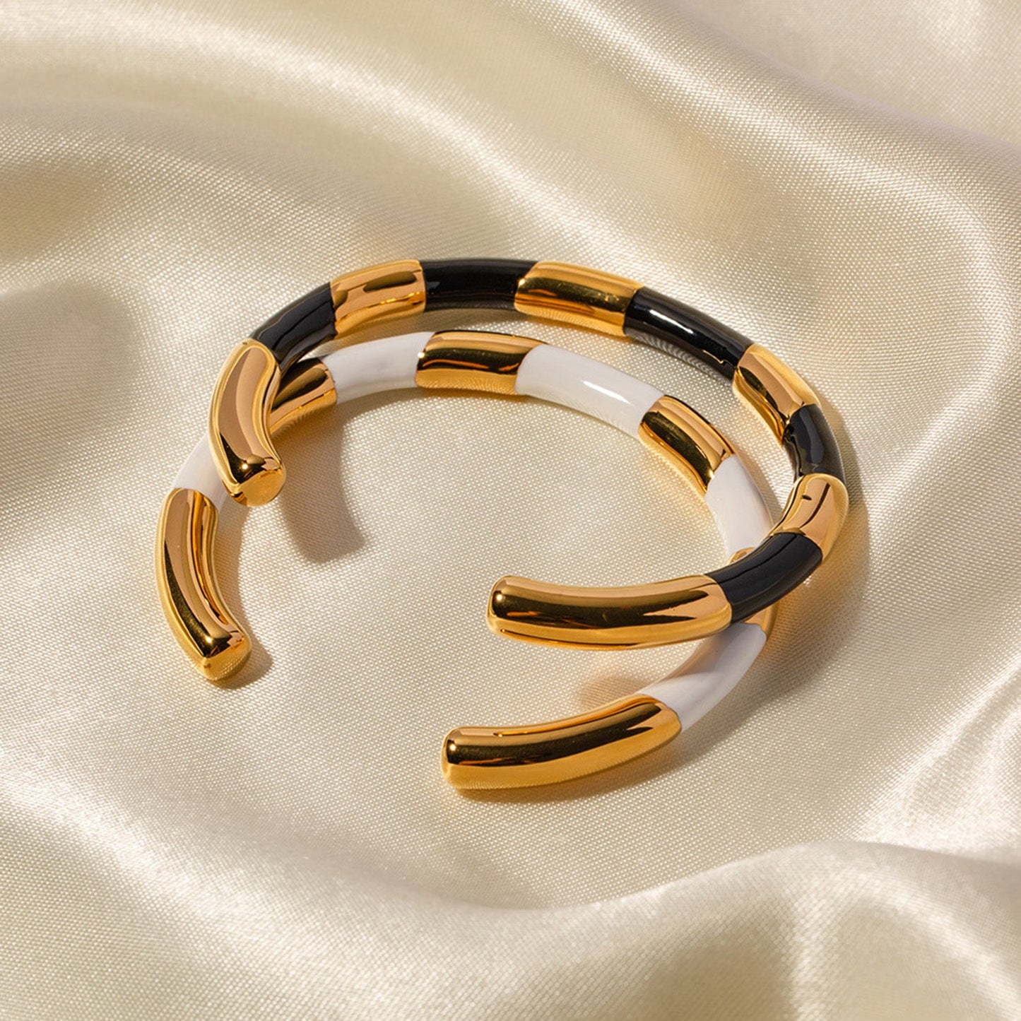 18K Gold - Plated Stainless Steel Bracelet - Bracelets - Style B - Bella Bourget