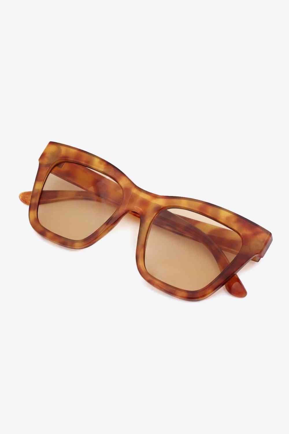 Acetate Lens UV400 Sunglasses - sunglasses - Caramel - Bella Bourget