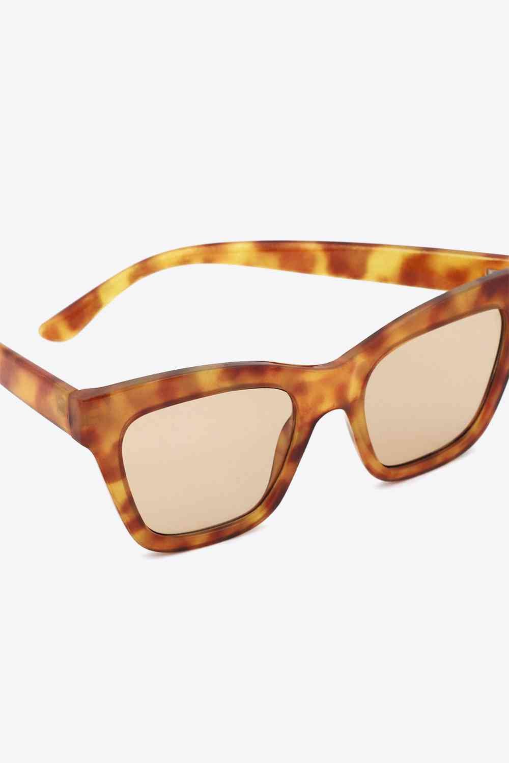 Acetate Lens UV400 Sunglasses - sunglasses - Caramel - Bella Bourget