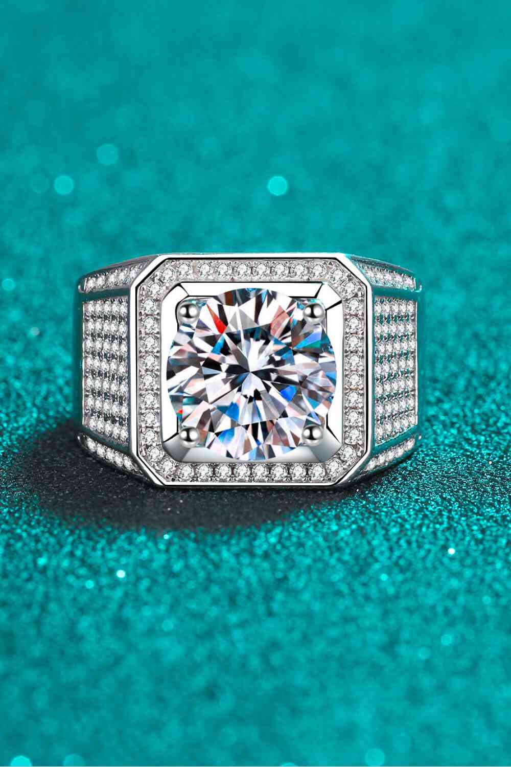 Bring It Home 925 Sterling Silver Moissanite Ring - Ring - Silver - Bella Bourget