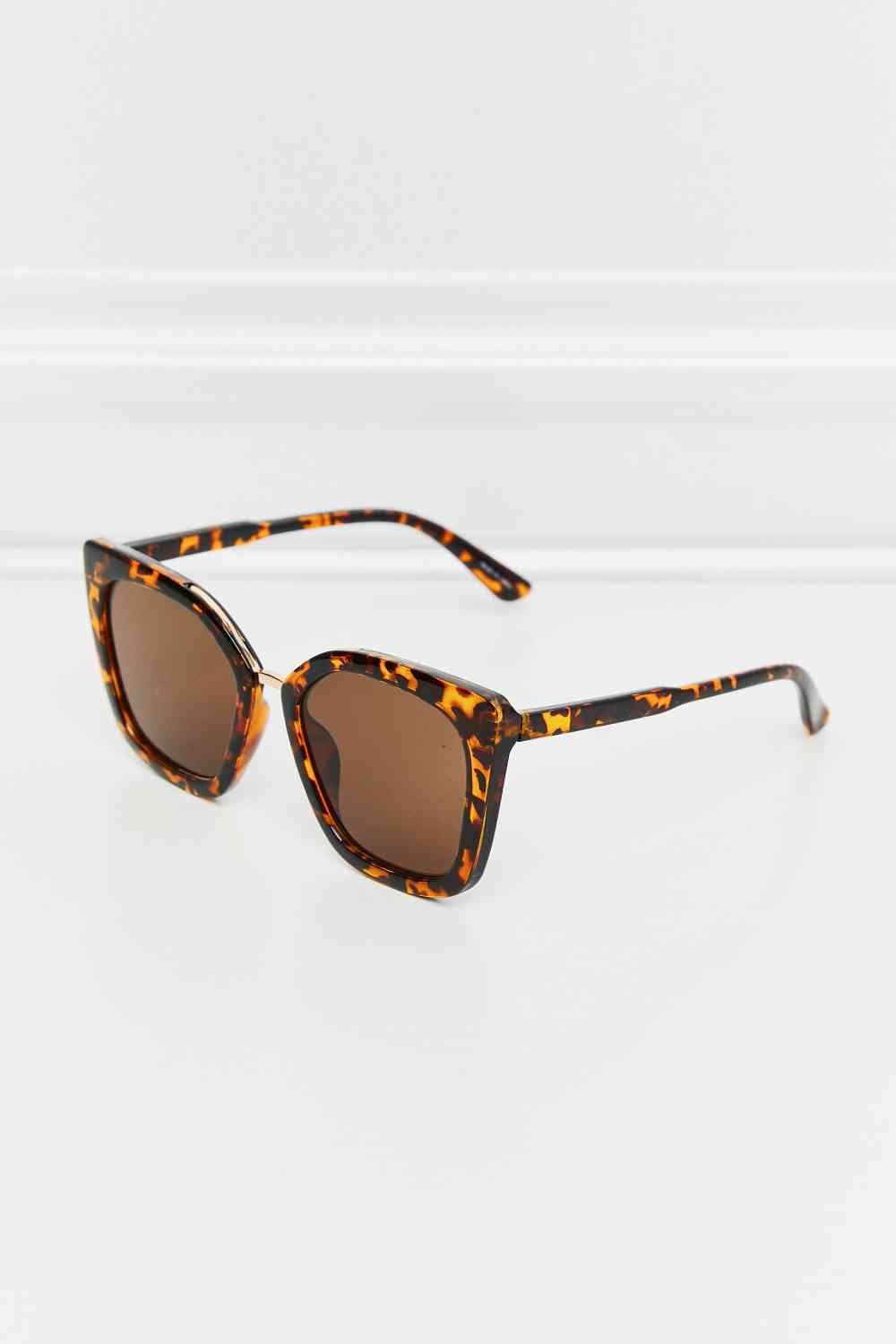 Cat Eye Full Rim Sunglasses - sunglasses - Tangerine - Bella Bourget