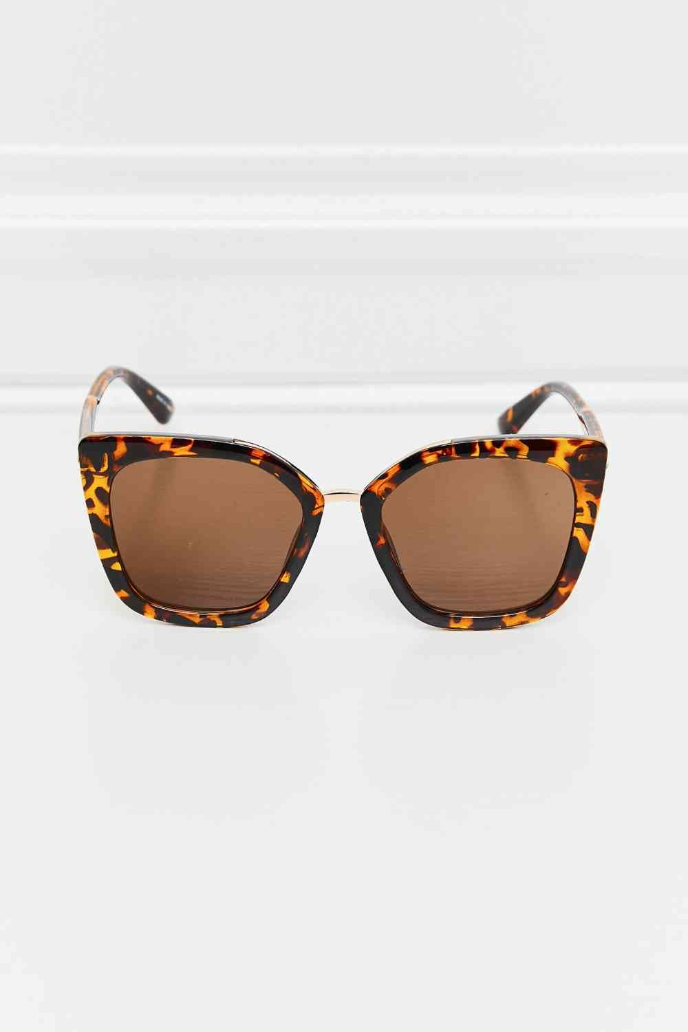 Cat Eye Full Rim Sunglasses - sunglasses - Tangerine - Bella Bourget