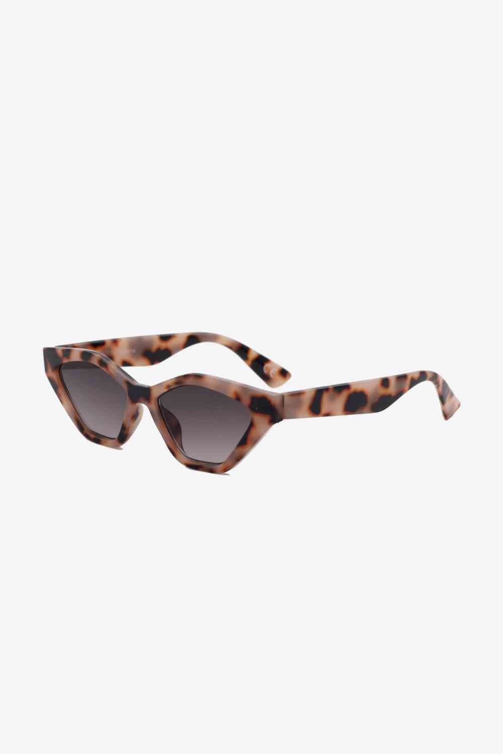 Cat Eye Polycarbonate Sunglasses - sunglasses - Leopard - Bella Bourget