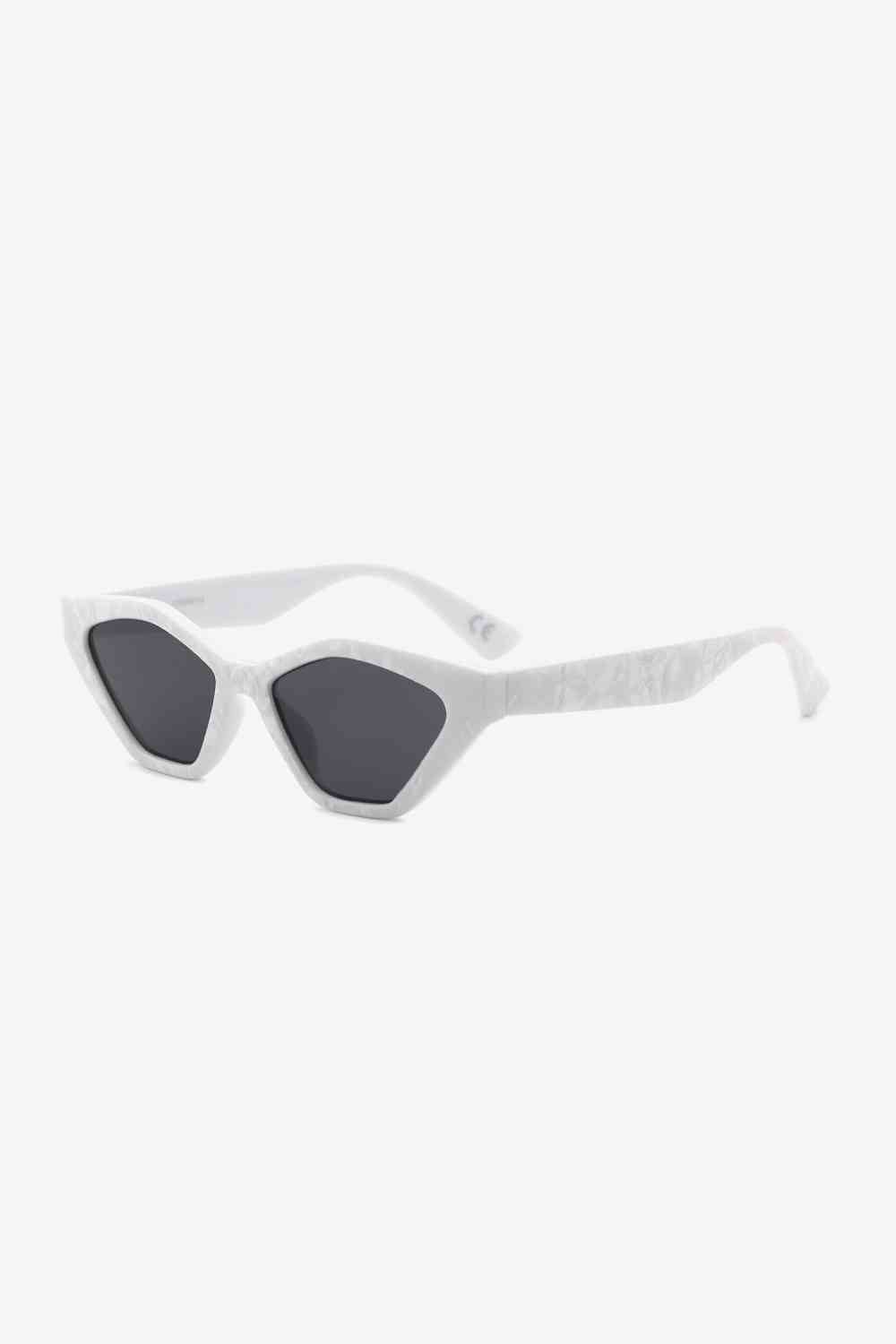 Cat Eye Polycarbonate Sunglasses - sunglasses - Light Gray - Bella Bourget