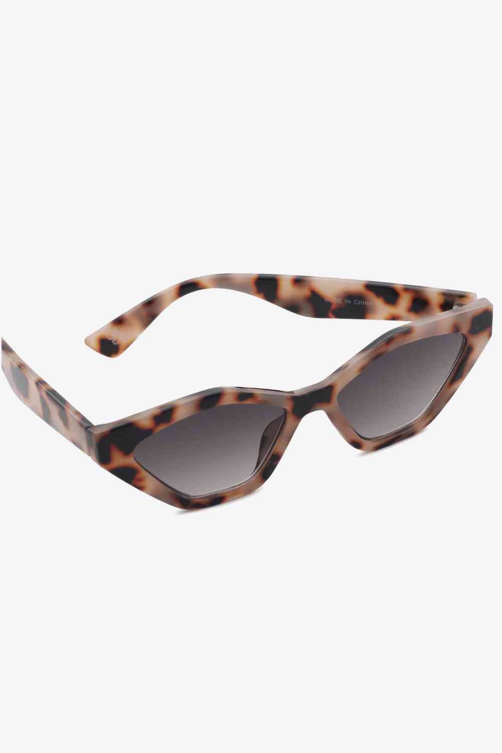 Cat Eye Polycarbonate Sunglasses - sunglasses - Leopard - Bella Bourget