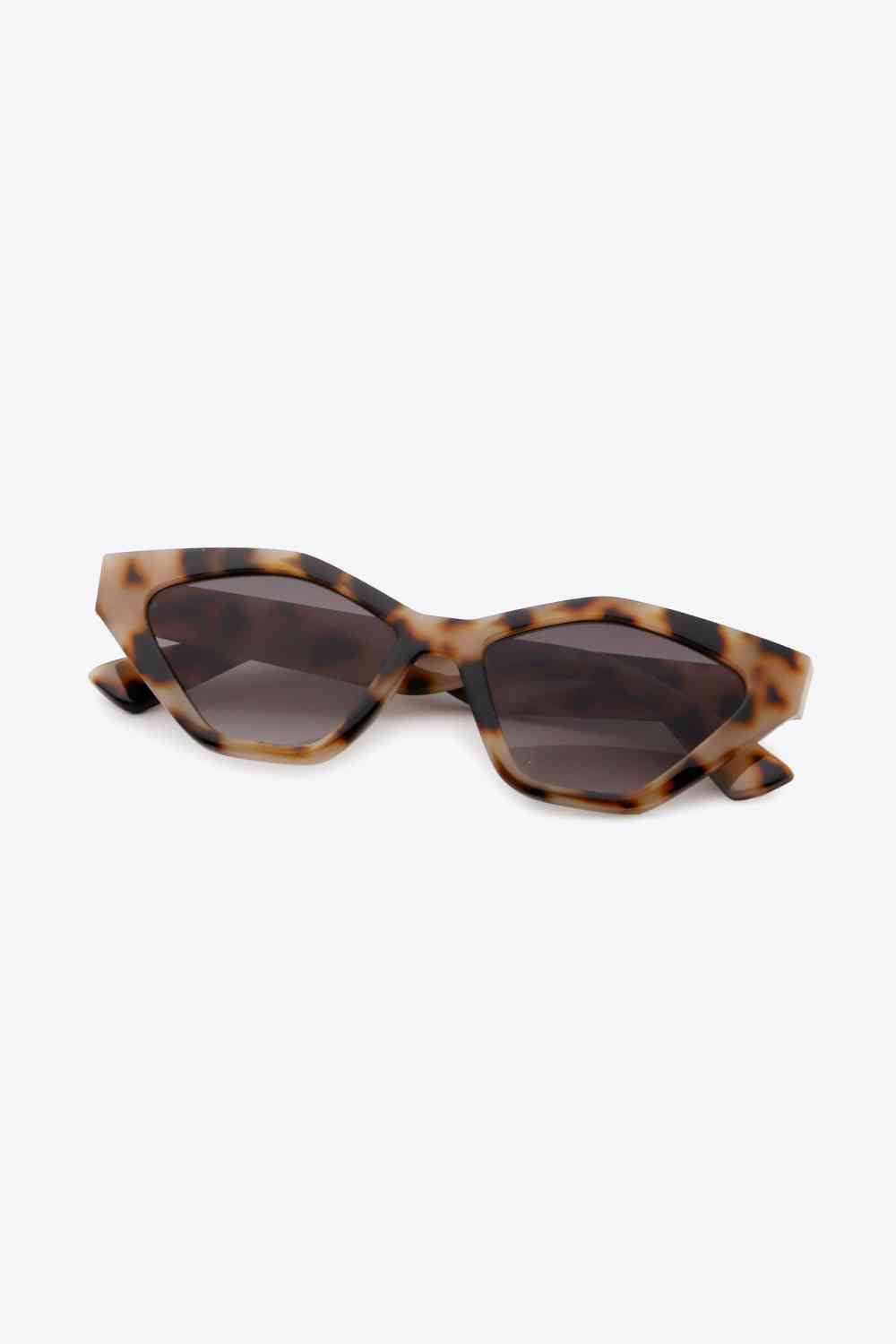 Cat Eye Polycarbonate Sunglasses - sunglasses - Leopard - Bella Bourget