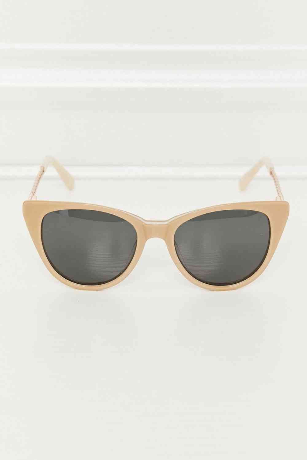 Cat - Eye Sunglasses - sunglasses - Mocha - Bella Bourget