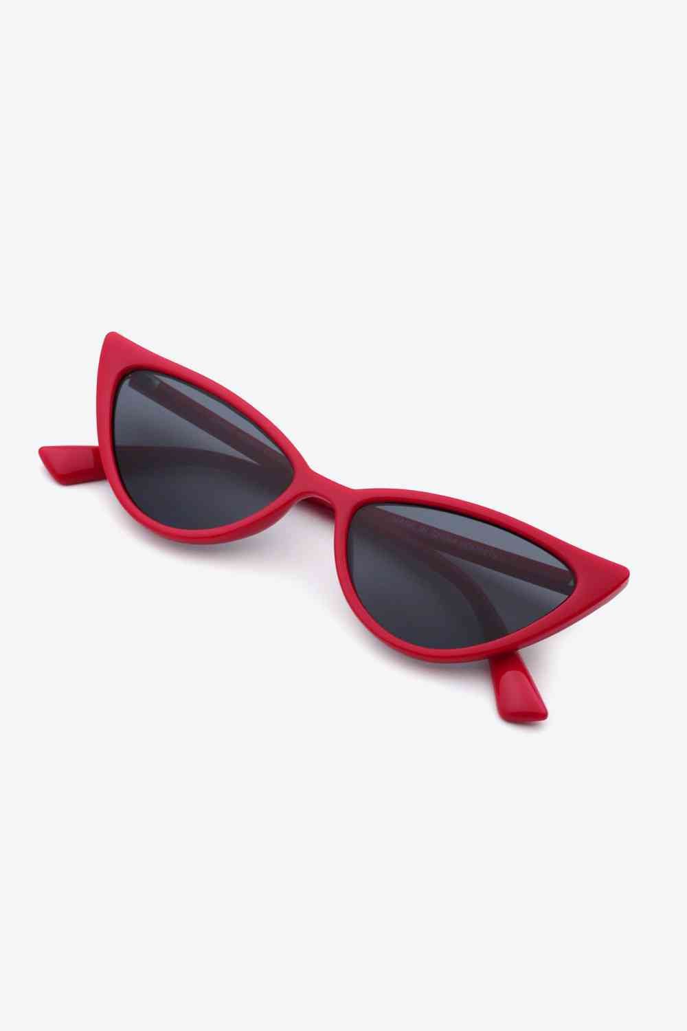 Cat - Eye Sunglasses - sunglasses - Deep Red - Bella Bourget