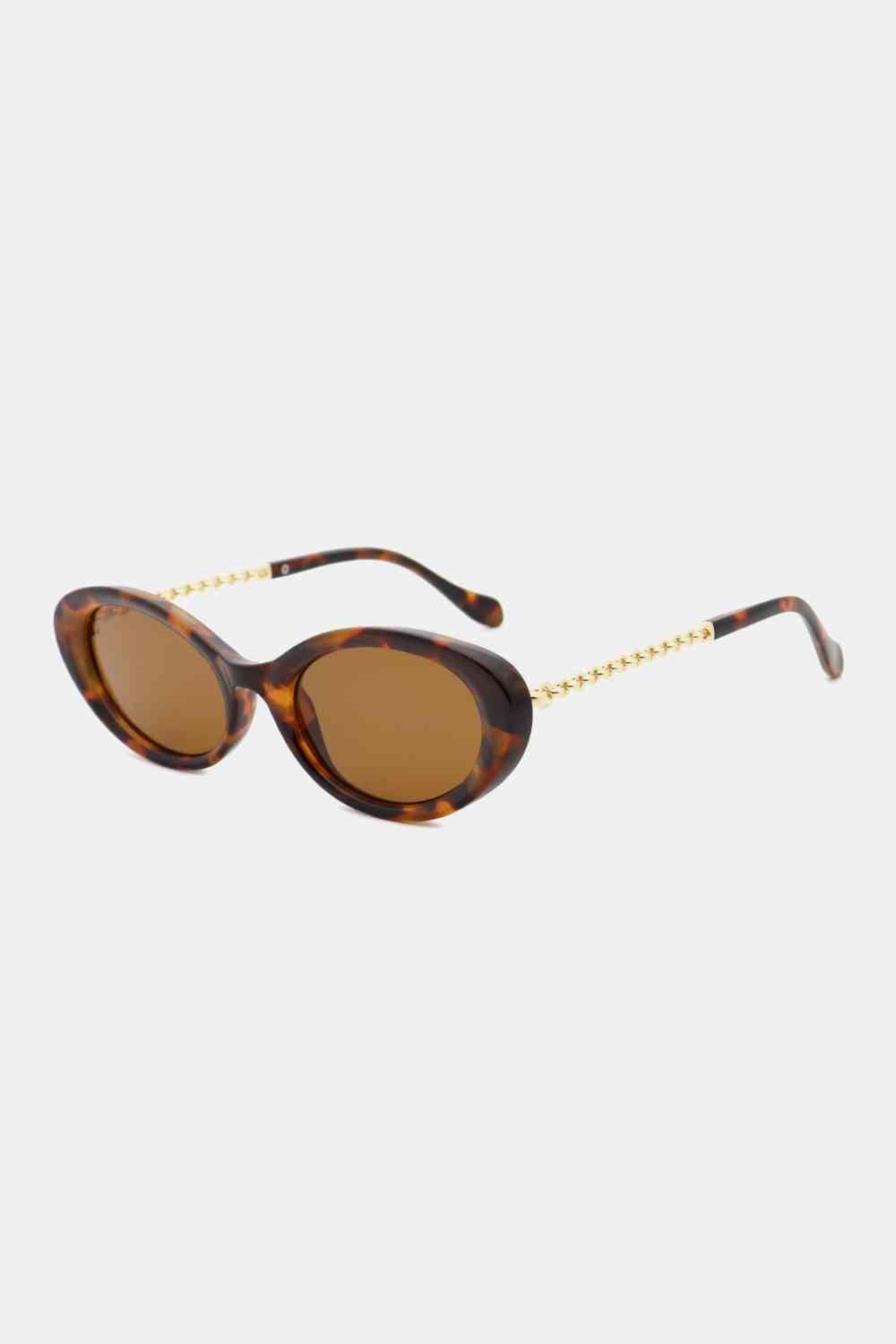 Cat - Eye Sunglasses - sunglasses - Chestnut - Bella Bourget