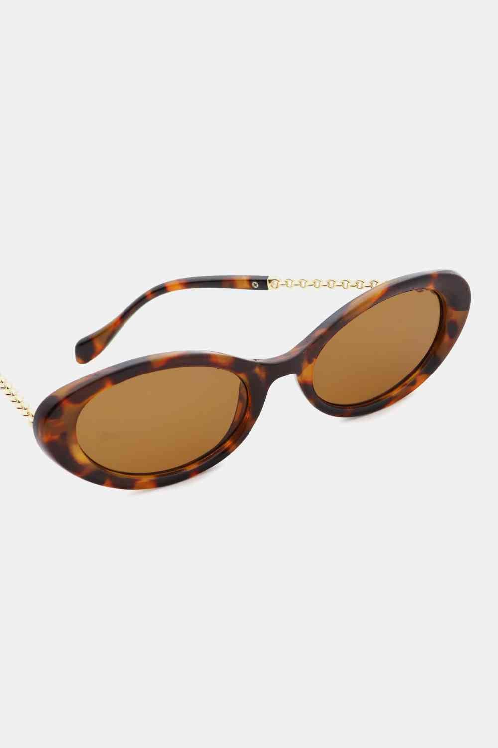 Cat - Eye Sunglasses - sunglasses - Chestnut - Bella Bourget