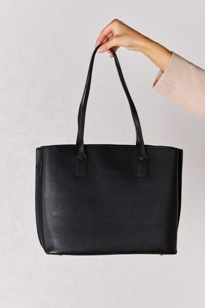 David Jones Katie Work Tote Bag - bag - BLACK - Bella Bourget