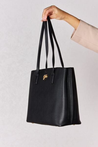 David Jones Katie Work Tote Bag - bag - BLACK - Bella Bourget