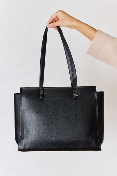 David Jones Medium Work Tote Bag - bag - BLACK - Bella Bourget