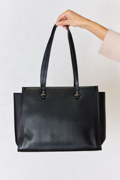 David Jones Medium Work Tote Bag - bag - BLACK - Bella Bourget