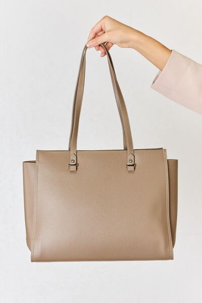 David Jones Medium Work Tote Bag - bag - TAUPE - Bella Bourget