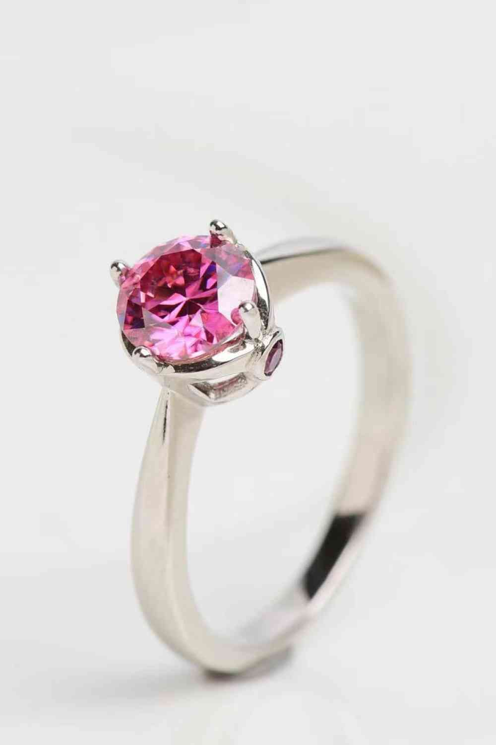 Endless Imagination 1 Carat Moissanite Ring - Ring - Pink - Bella Bourget