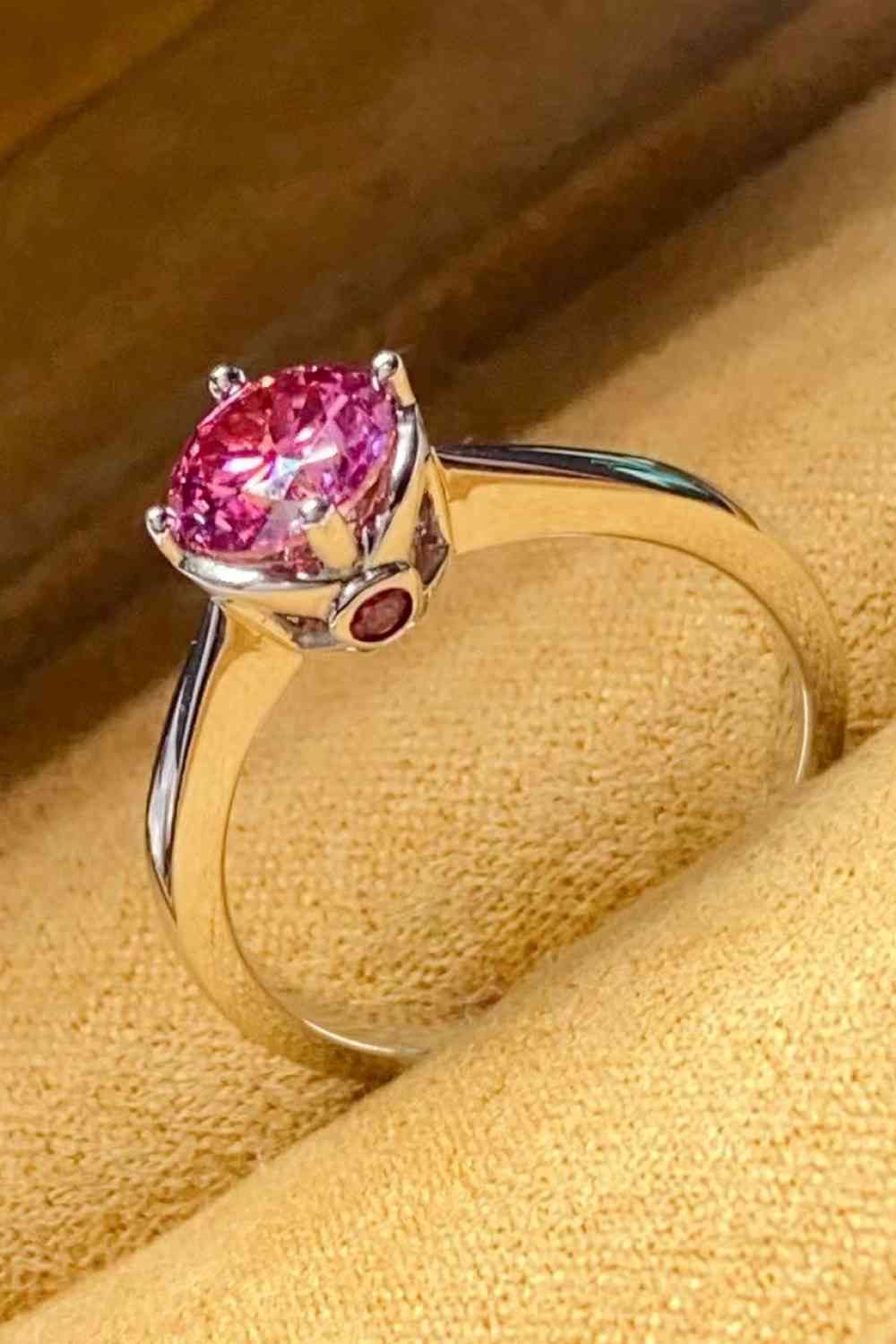 Endless Imagination 1 Carat Moissanite Ring - Ring - Pink - Bella Bourget