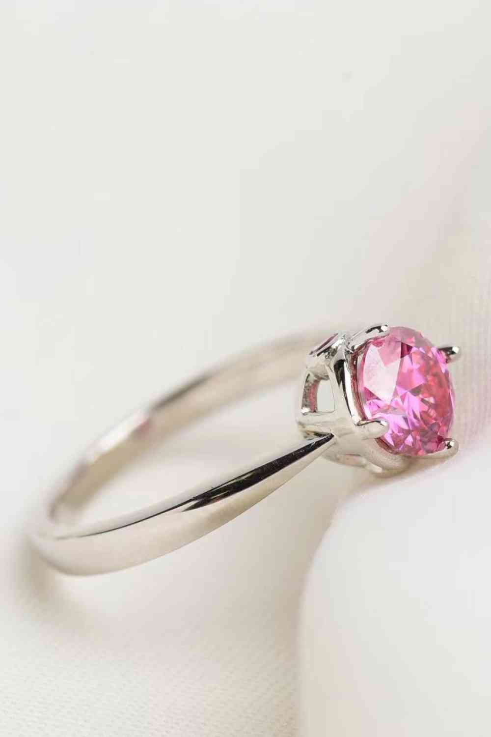 Endless Imagination 1 Carat Moissanite Ring - Ring - Pink - Bella Bourget