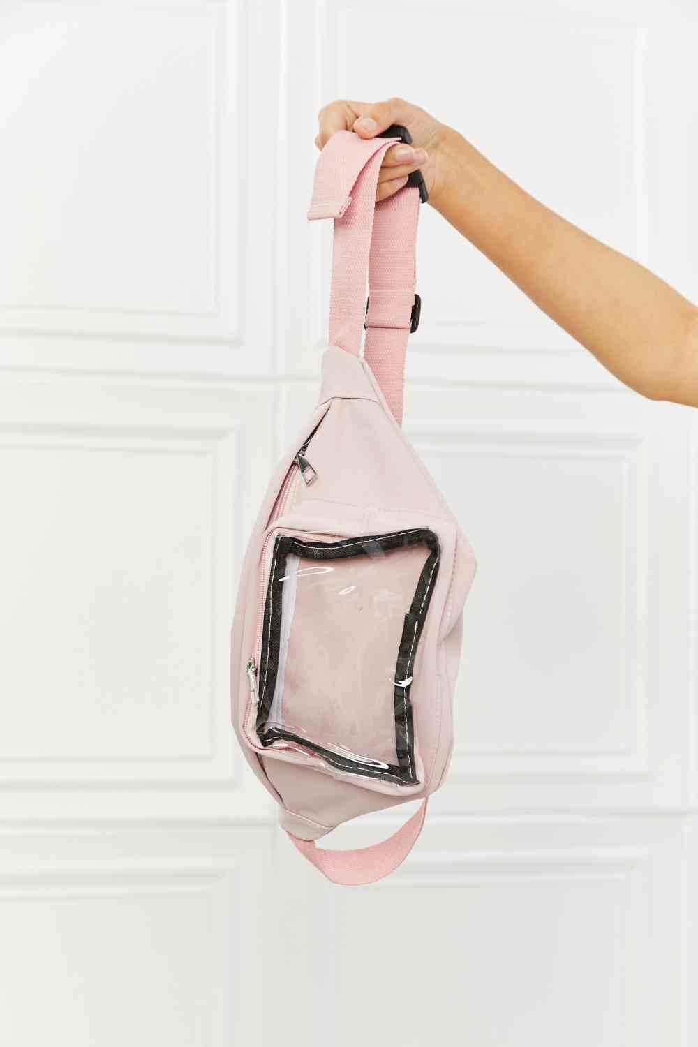 Fame Doing Me Waist Bag in Pink - bag - Blush Pink - Bella Bourget