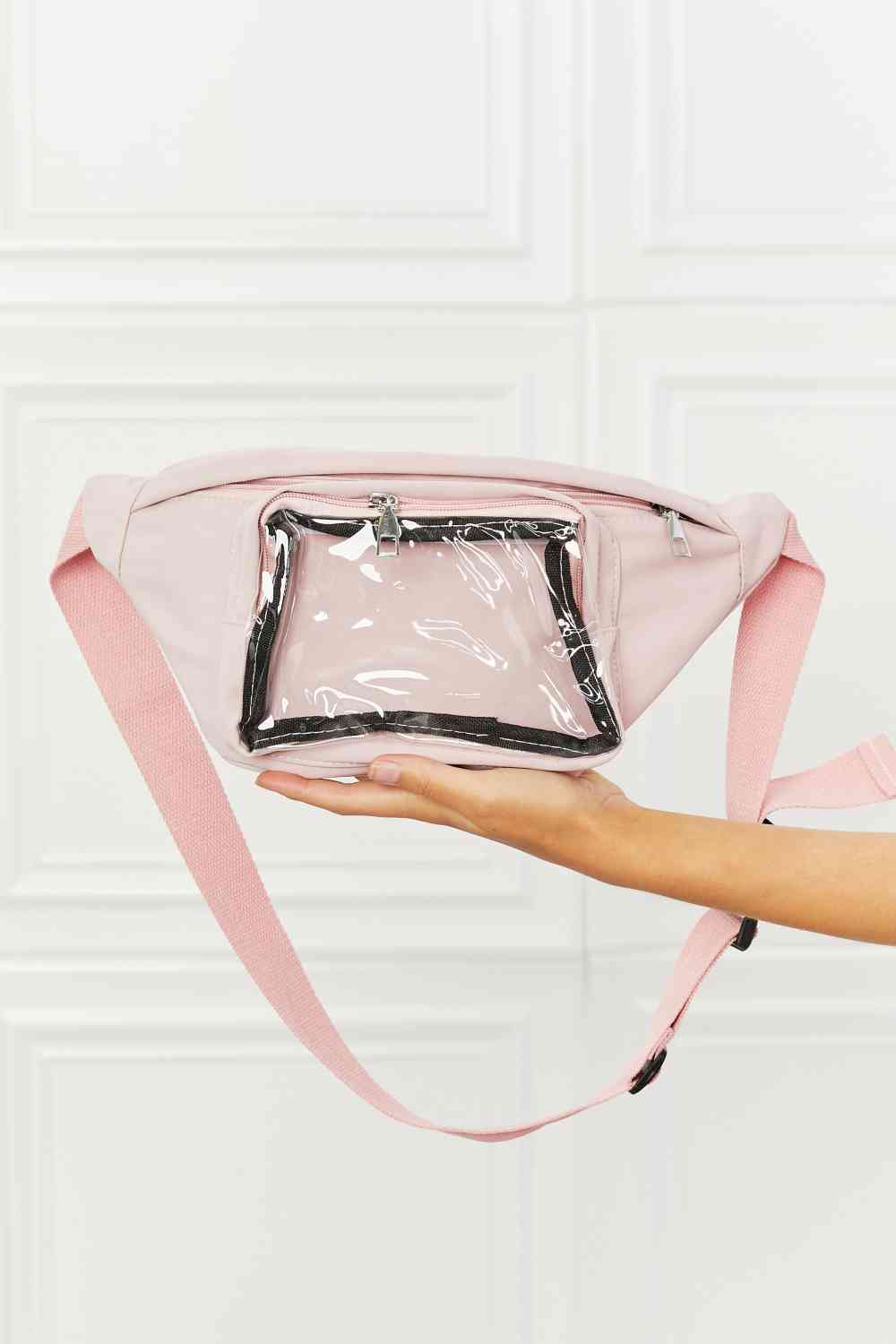 Fame Doing Me Waist Bag in Pink - bag - Blush Pink - Bella Bourget