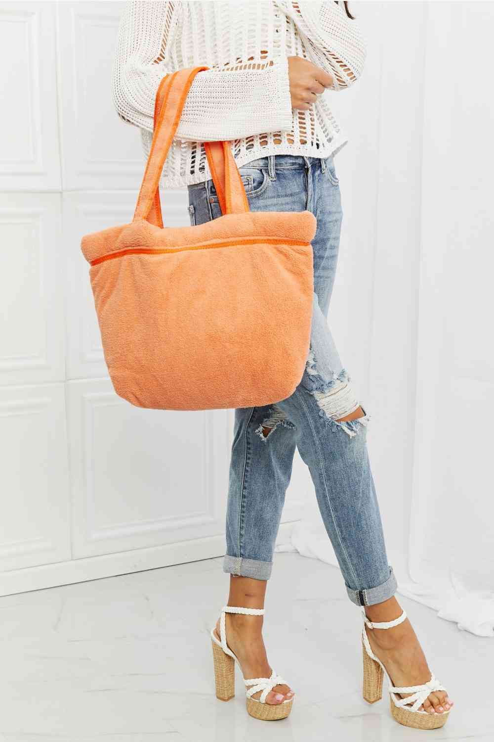 Fame Found My Paradise Tote Bag - bag - Tangerine - Bella Bourget