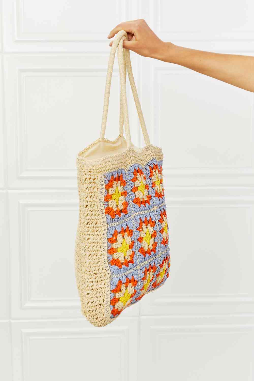 Fame Off The Coast Straw Tote Bag - bag - Ivory - Bella Bourget