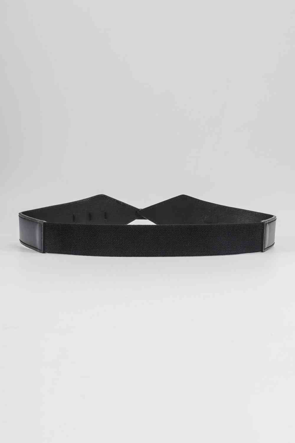 Fashion Geometric Elastic Belt - belt - Black - Bella Bourget