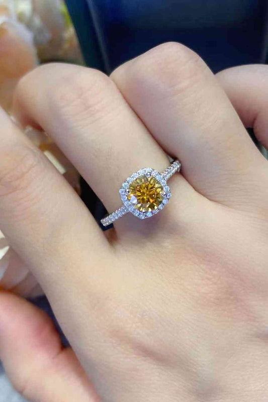 Feel Your Love 3 Carat Moissanite Ring - Ring - Yellow - Bella Bourget