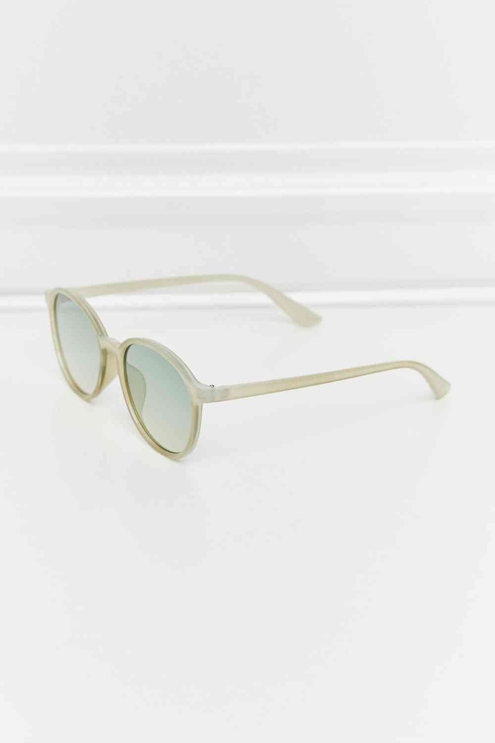 Full Rim Frame Sunglasses - sunglasses - Mist Green - Bella Bourget