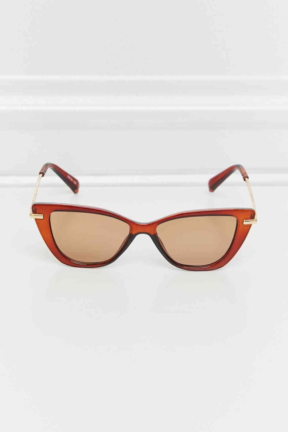 Full Rim Sunglasses - sunglasses - Burnt Umber - Bella Bourget