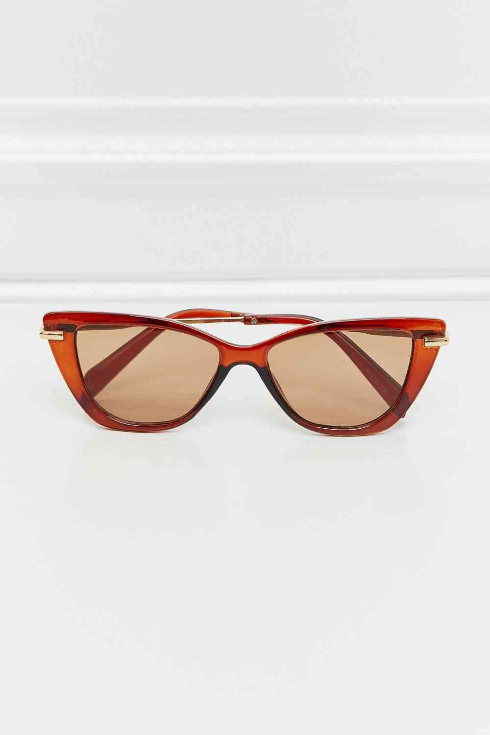 Full Rim Sunglasses - sunglasses - Burnt Umber - Bella Bourget