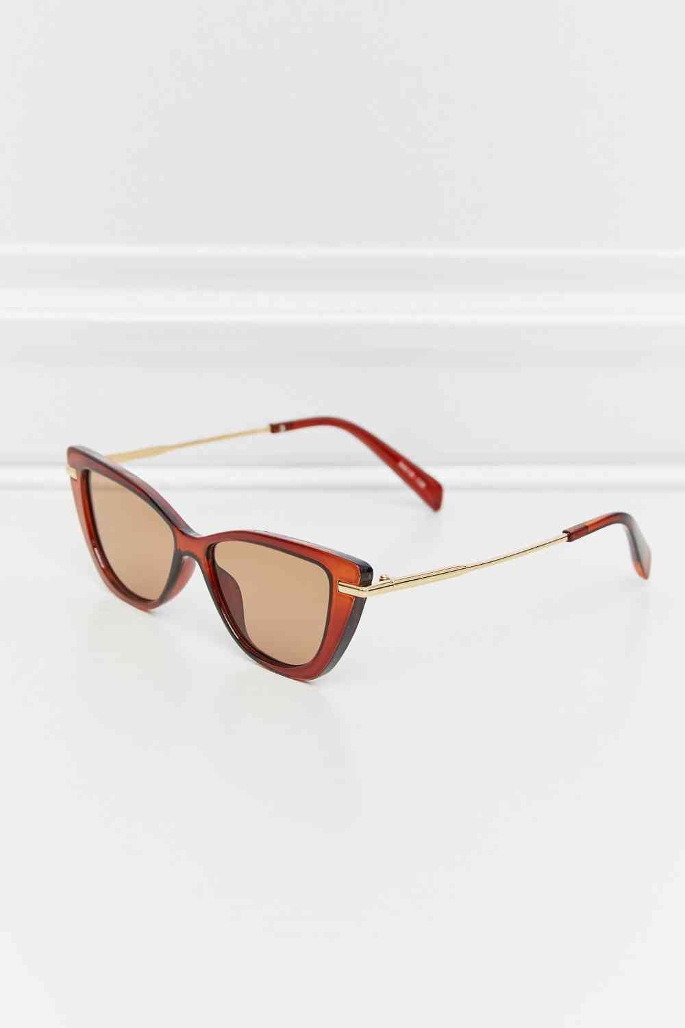 Full Rim Sunglasses - sunglasses - Burnt Umber - Bella Bourget