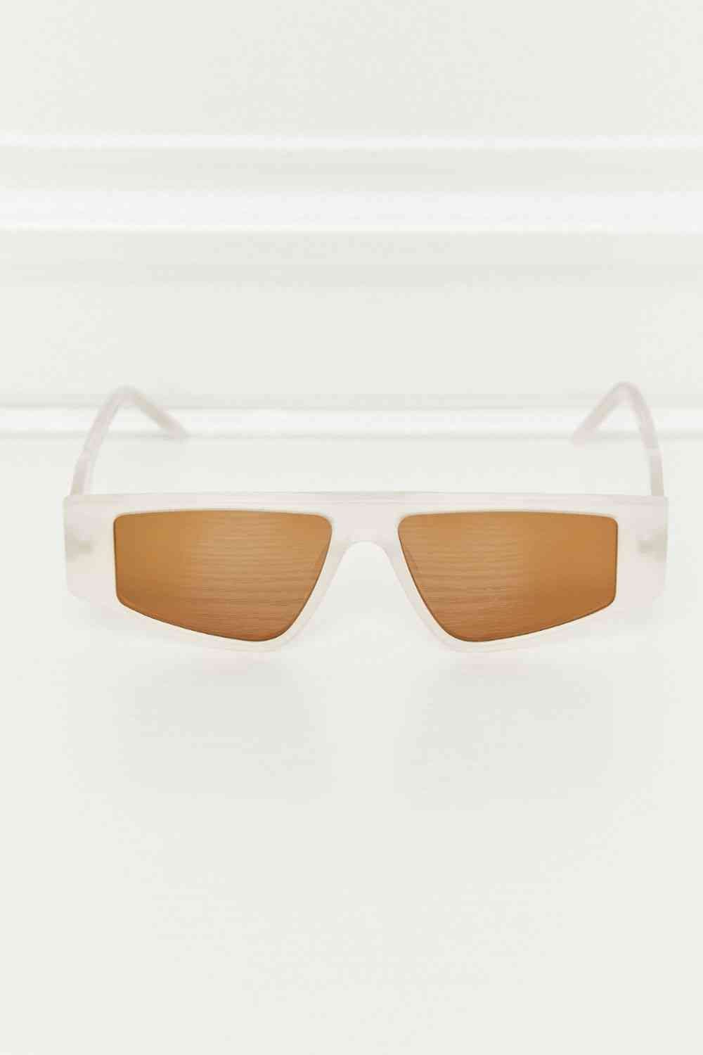 Geometric TAC Polarization Lens Sunglasses - sunglasses - Caramel - Bella Bourget