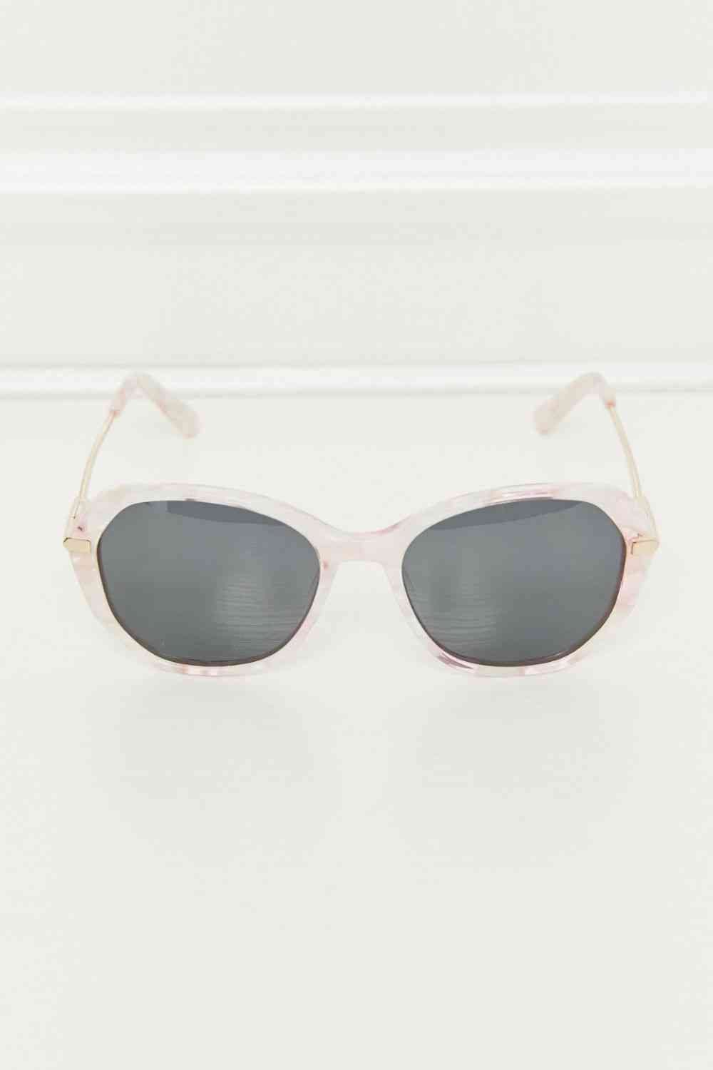 Glam TAC Polarization Lens Sunglasses - sunglasses - Blush Pink - Bella Bourget