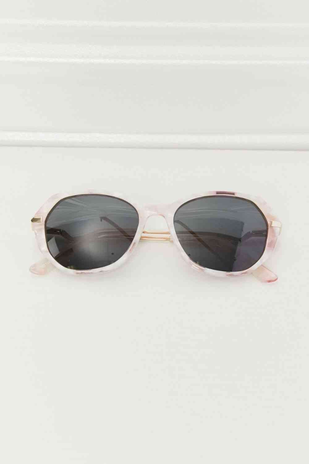 Glam TAC Polarization Lens Sunglasses - sunglasses - Blush Pink - Bella Bourget