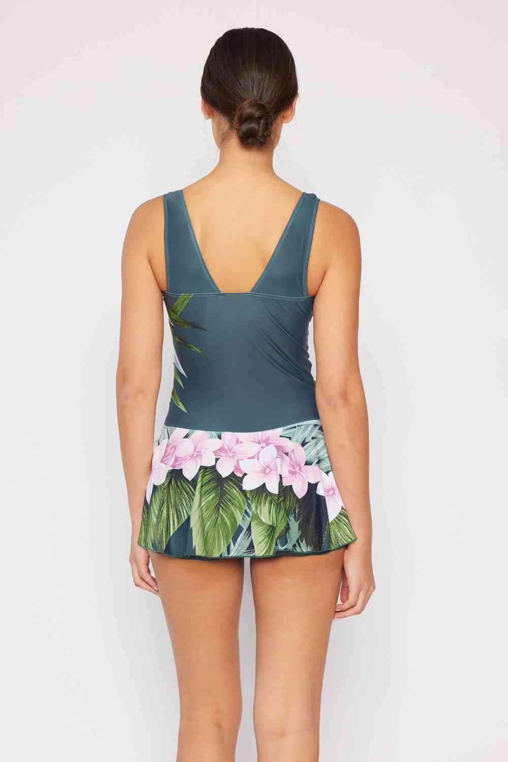 Marina West Swim Full Size Clear Waters Swim Dress in Aloha Forest - Full Size One - Piece Swimsuit - Aloha Forest - Bella Bourget