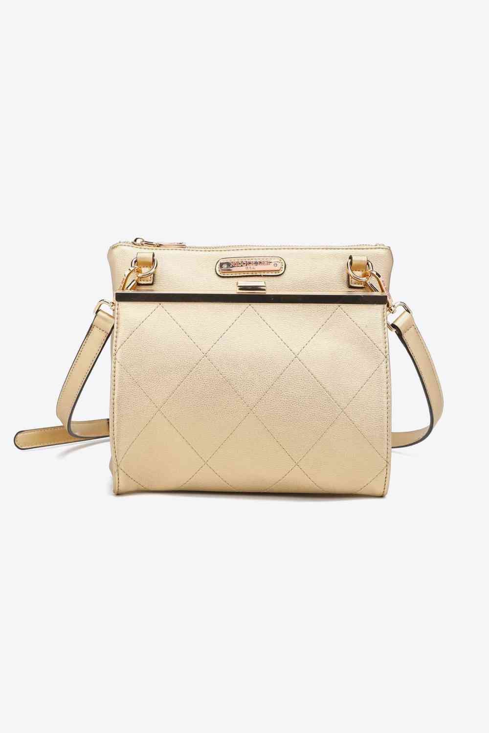 Nicole Lee USA All Day, Everyday Handbag - bag - Gold - Bella Bourget